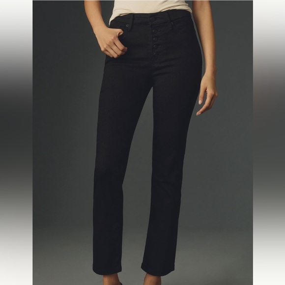 *Anthropologie Good American Good Legs Straight High-rise Jeans